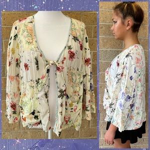 👚vintage Carol Anderson California rayon large patchwork floral